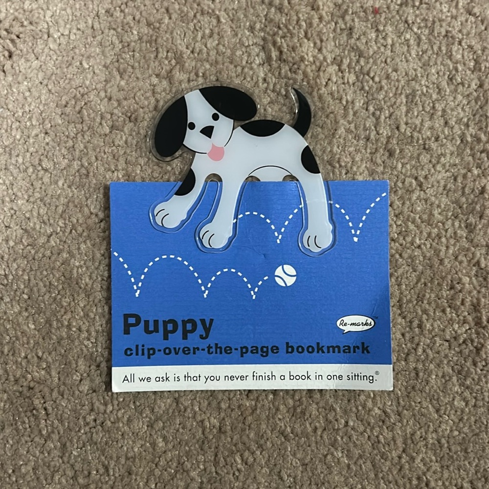 Puppy Bookmark